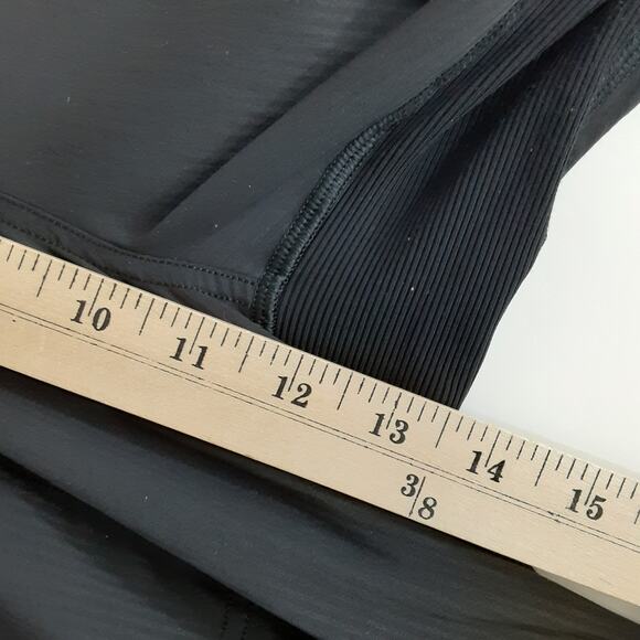 Lululemon Dance Studio Mid Rise Cropped Pants Black Womens 12 - Picture 9 of 11